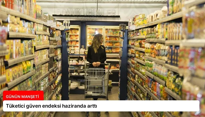 Tüketici güven endeksi haziranda arttı