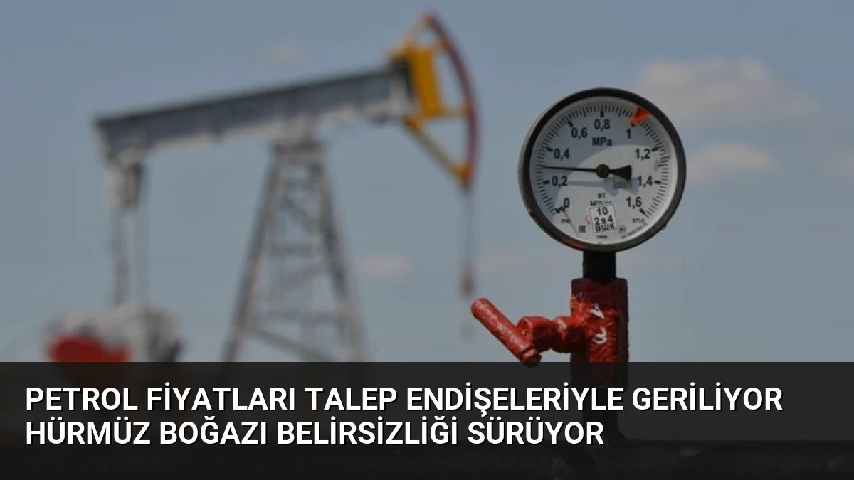 Petrol Fiyatları Talep Endişeleriyle Geriliyor Hürmüz Boğazı Belirsizliği Sürüyor