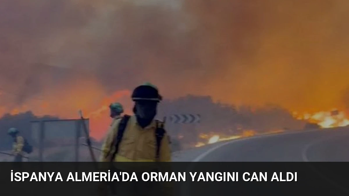 İspanya Almeria’da Orman Yangını Can Aldı
