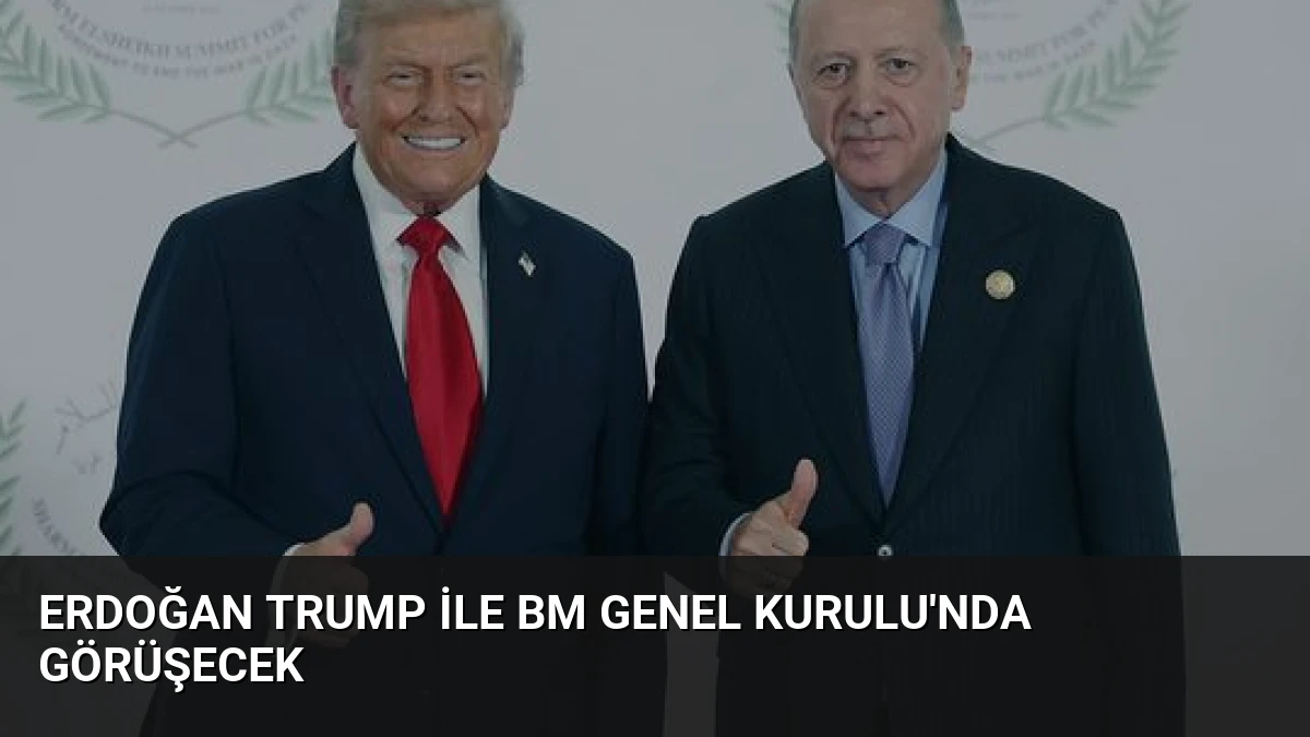 Erdoğan Trump İle BM Genel Kurulu’nda Görüşecek