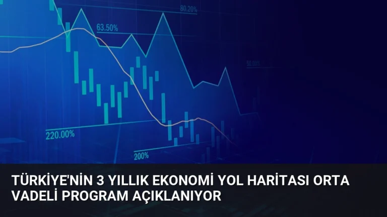 Türkiye’nin 3 Yıllık Ekonomi Yol Haritası Orta Vadeli Program Açıklanıyor