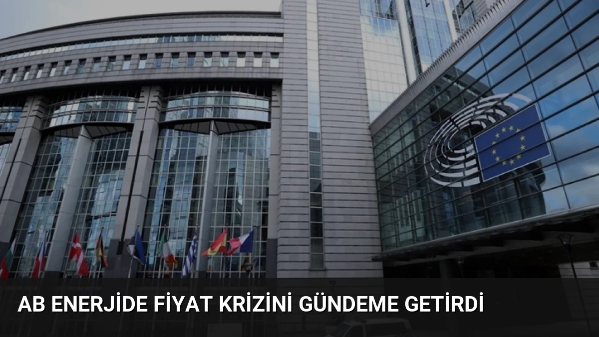 AB Enerjide Fiyat Krizini Gündeme Getirdi